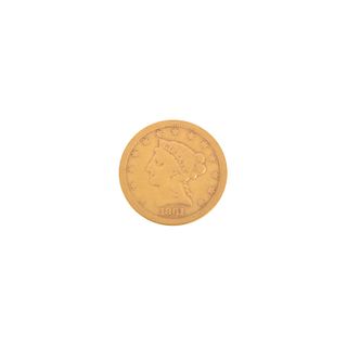 1861-S US Gold Liberty Head $2.50