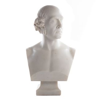 Frederick Volck, Carved Marble Bust