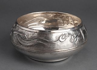 Balyan 900 Silver Art Nouveau Style Bowl