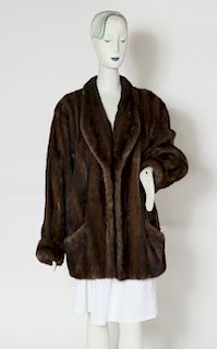 Dennis Basso Couture Mink Fur Coat