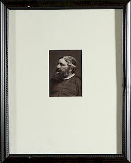Woodburytype Photograph of Gustave Courbet