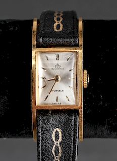 18K Yellow Gold Bucherer Ladies' Wristwatch