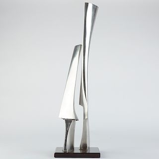 James Myford Abstract Aluminum Sculpture
