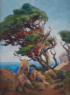 Veda Dayton Monterey California Painting