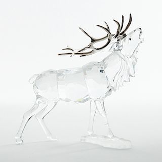 Swarovski Crystal Rare Encounters Stag Elk w/ Rodium Antlers