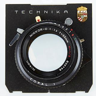 Nikon Nikkor-O  1:1.2 f=55mm m-1/5 Camera Lens