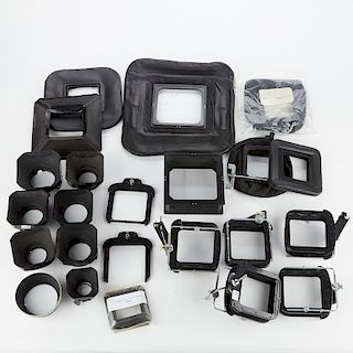 Grp: Linhof Camera Accessories Lens Hoods and Filter Bellows