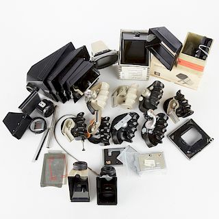 Grp of Linhof Camera Accessories