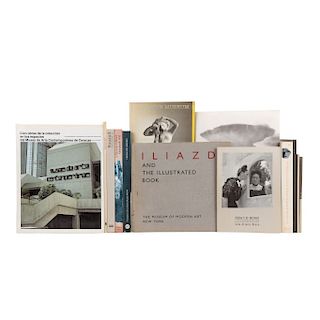 LOTE DE LIBROS SOBRE COLECCIONES DE MUSEOS. a) Frank Stella, 1970 - 1987. b) Cien Obras de la Colección en los Espacios... Piezas: 13.