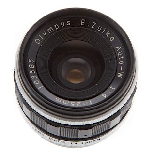 Olympus E. Zuiko Auto - W 25 mm Lens
