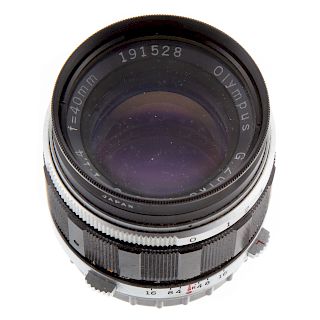Olympus Zuiko Auto-S 40mm Lens