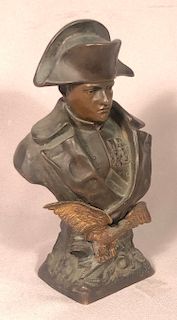 19th C. French Napoleon  Bronze Signed O. Ruffony