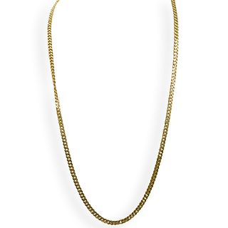 14k Gold "Cuban" Chain Necklace