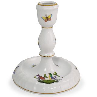 Herend Porcelain "Rothschild" Candlestick