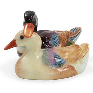 Herend Porcelain "Double Ducks" Figurine