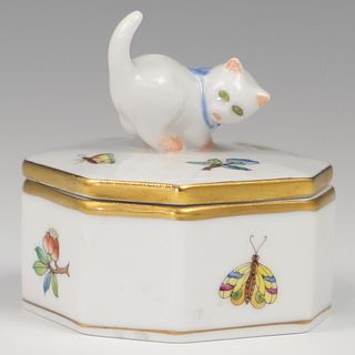 Herend Porcelain Trinket Box