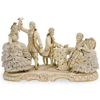 Dresden Porcelain Figural Group