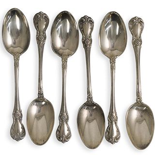 (6 Pc) Towle "Old Master" Sterling Silver Spoon Set