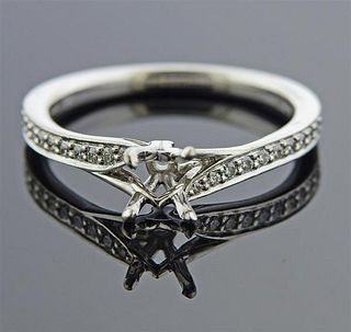 Ritani 18K Gold Diamond Engagement Ring Mounting