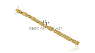 Vintage Georg Jensen 18kt Gold Bracelet 287 by Oscar Gundlach-Pedersen