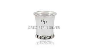 Vintage Georg Jensen Small Cup 639 by Harald Nielsen