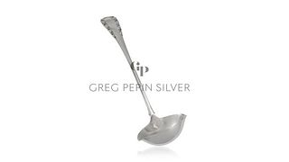 Large Georg Jensen Lily Of The Valley Punch Ladle 151