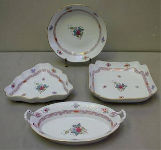 Herend Chinese Bouquet Serving Bowls.