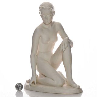 RARE LARGE HUTSCHENREUTHER SELB FIGURINE, NUDE WOMAN