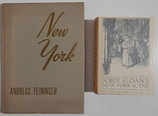 2 Books - Sloan, Feininger