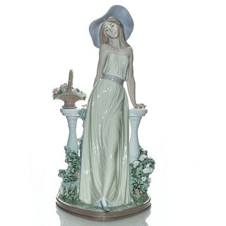 LARGE LLADRO FIGURINE, A TIME FOR REFLECTION 01005378