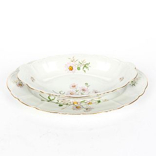 FINE BOHEMIAN CHINA SERVING DISHES