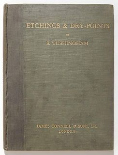 Etchings and Dry-Points by S. Tushingham