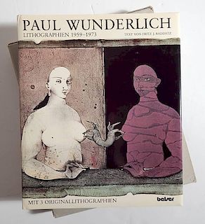 Raddatz - Paul Wunderlich Lithographien 1959-1973