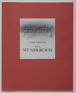 Homo Sum - 34 Oeuvres Par Paul Wunderlich