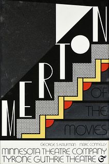 ROY LICHTENSTEIN (American 1923-1997) A PRINT, "Merton of the Movies," 1968,