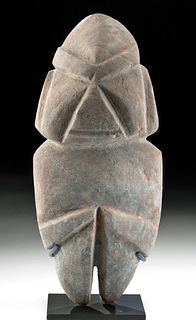 Large Guerrero Mezcala Type M-22 Stone Axe God Figure