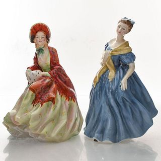 2 ROYAL DOULTON FIGURINES, HER LADYSHIP, ADRIENNE