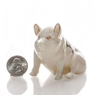 ARCADIAN MINIATURE CRESTED SEATED SUSSEX PIG
