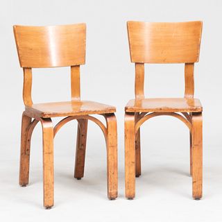 Pair of Thonet Bent Wood Chairs