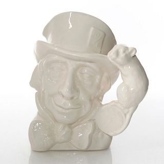 LG ROYAL DOULTON UNDECORATED CHARACTER JUG, MAD HATTER