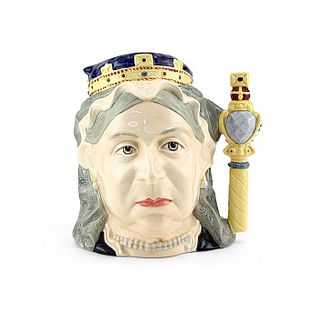 QUEEN VICTORIA D6788 (COLORWAY) - LARGE - ROYAL DOULTON CHARACTER JUG