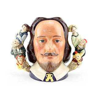 SHAKESPEARE D6933 (DOUBLE HANDLE) - LARGE - ROYAL DOULTON CHARACTER JUG