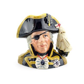 VICE ADMIRAL LORD NELSON D6932 - LARGE - ROYAL DOULTON CHARACTER JUG