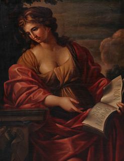 PORTRAIT OF THE CUMEAN SYBIL AFTER GIOVANNI ROMANELLI