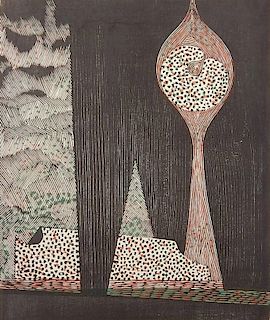 Masaji Yoshida woodcut