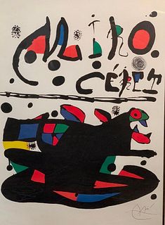 After Joan Miro (Spanish 1893-1983)
