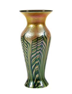 LUNDBERG STUDIOS Art Glass Vase