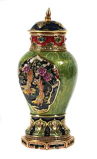 JAY STRONGWATER Chinoiserie Vase