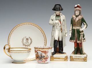 A COLLECTION OF SEVRES AND OTHER CONTINENTAL PORCELAIN