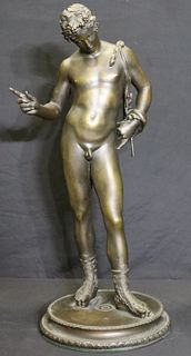 Unsigned Grand Tour Bronze Sculpture Dionysos.